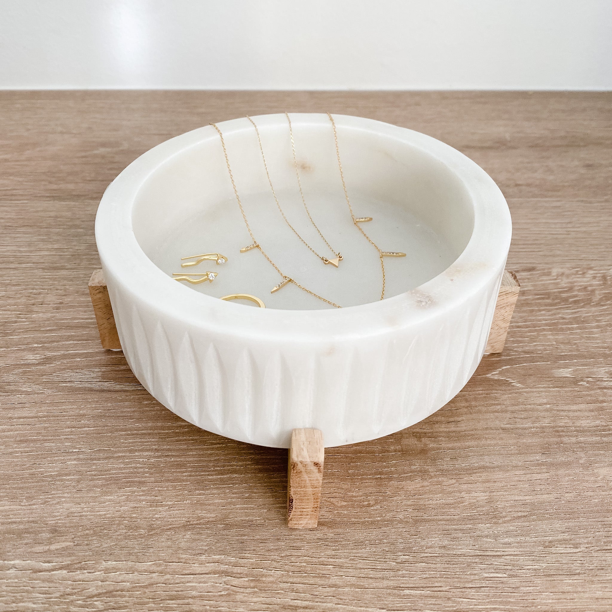 Marble Bowl With Stand
